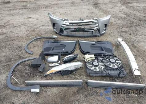 2018 Toyota Highlander Xle из США, поврежденный, VIN 5TDJZRFHXJS843200